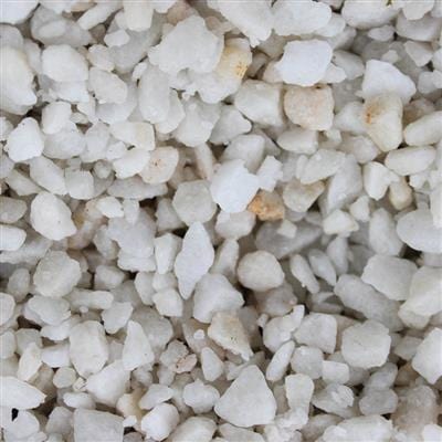 3mm - 8mm - Polar White Dashing Chippings (850kg Bag)