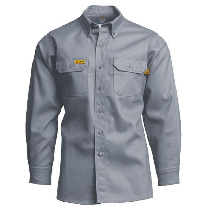 Lapco FR 6oz Gray Uniform Shirt