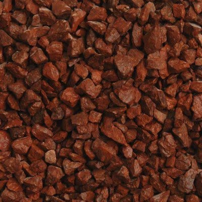 Red Granite Gravel Chippings (850kg Bag) - All Sizes